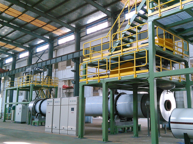 裂解炭黑后處理生產線現場